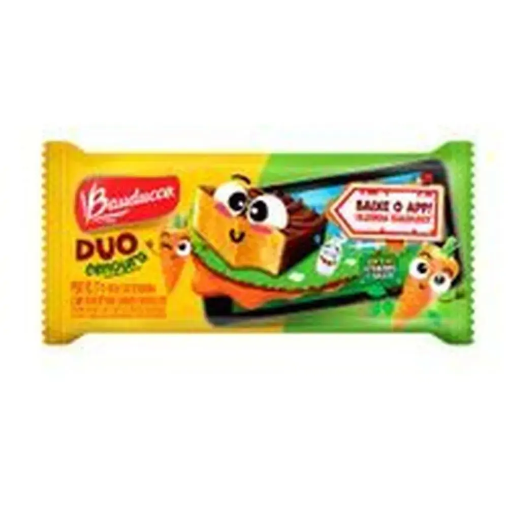 Bolinho Bauducco Duo Cenoura 27g
