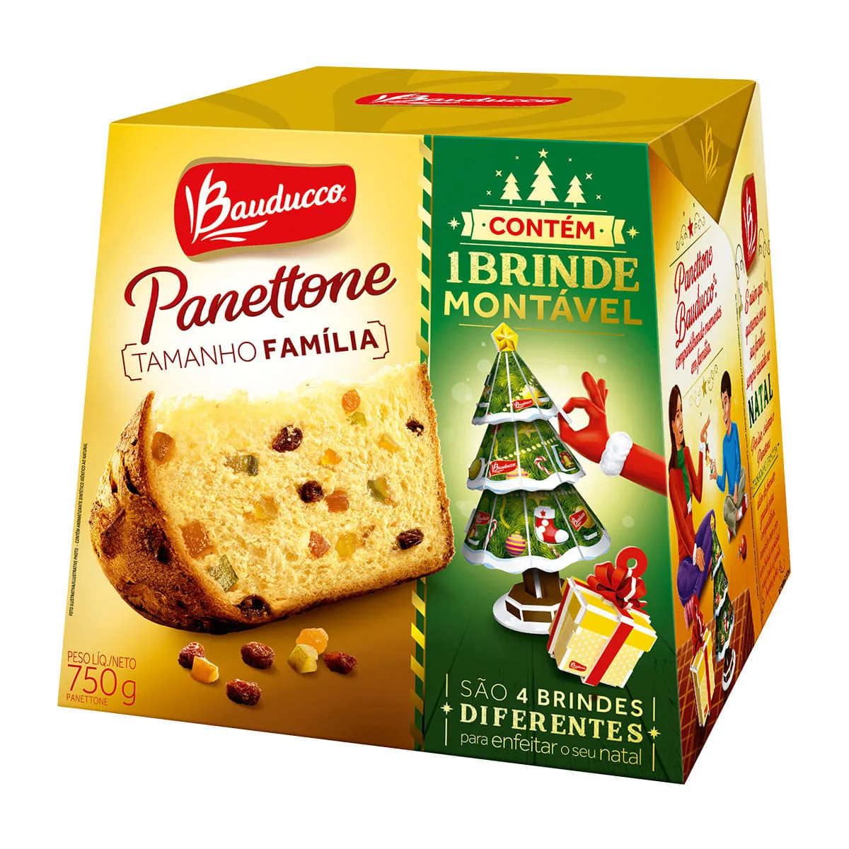 Panettone Bauducco 750g
