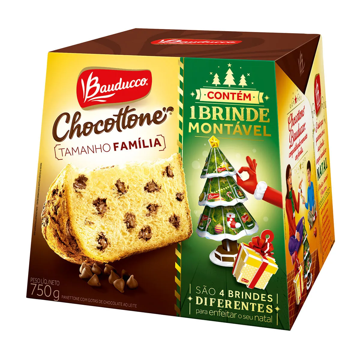 Chocottone Bauducco 750g