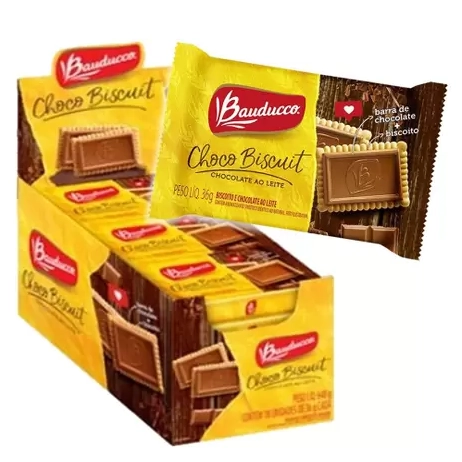 Baud Choco Biscuit Ao Leite 18g Chocobox