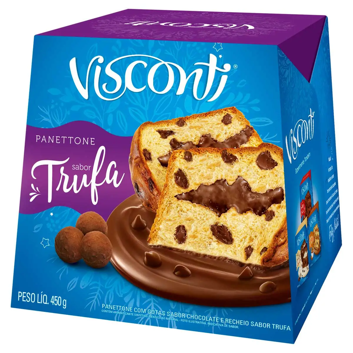 Panetone de Trufa Visconti 450g