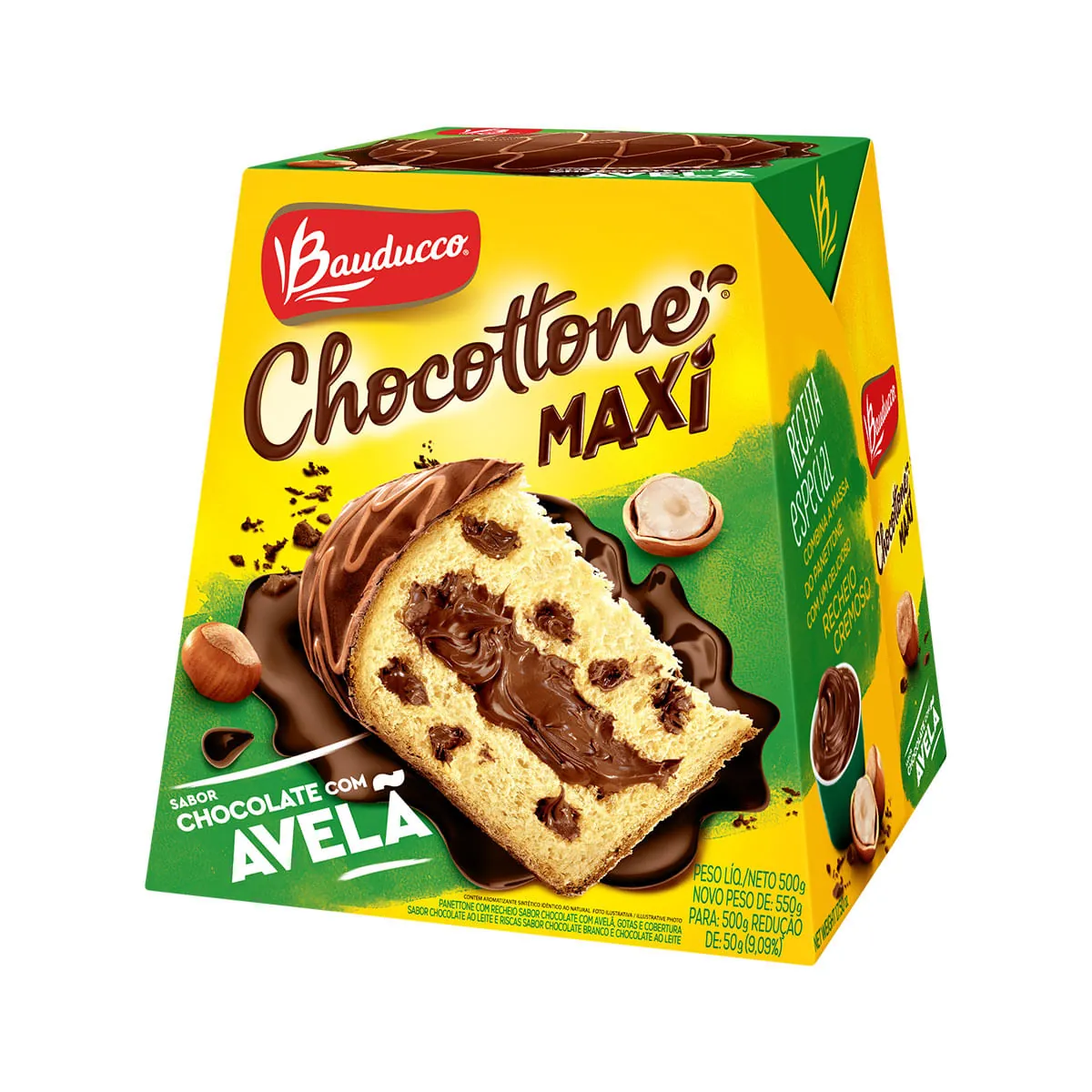 Chocottone com Avelã BAUDUCCO 500g