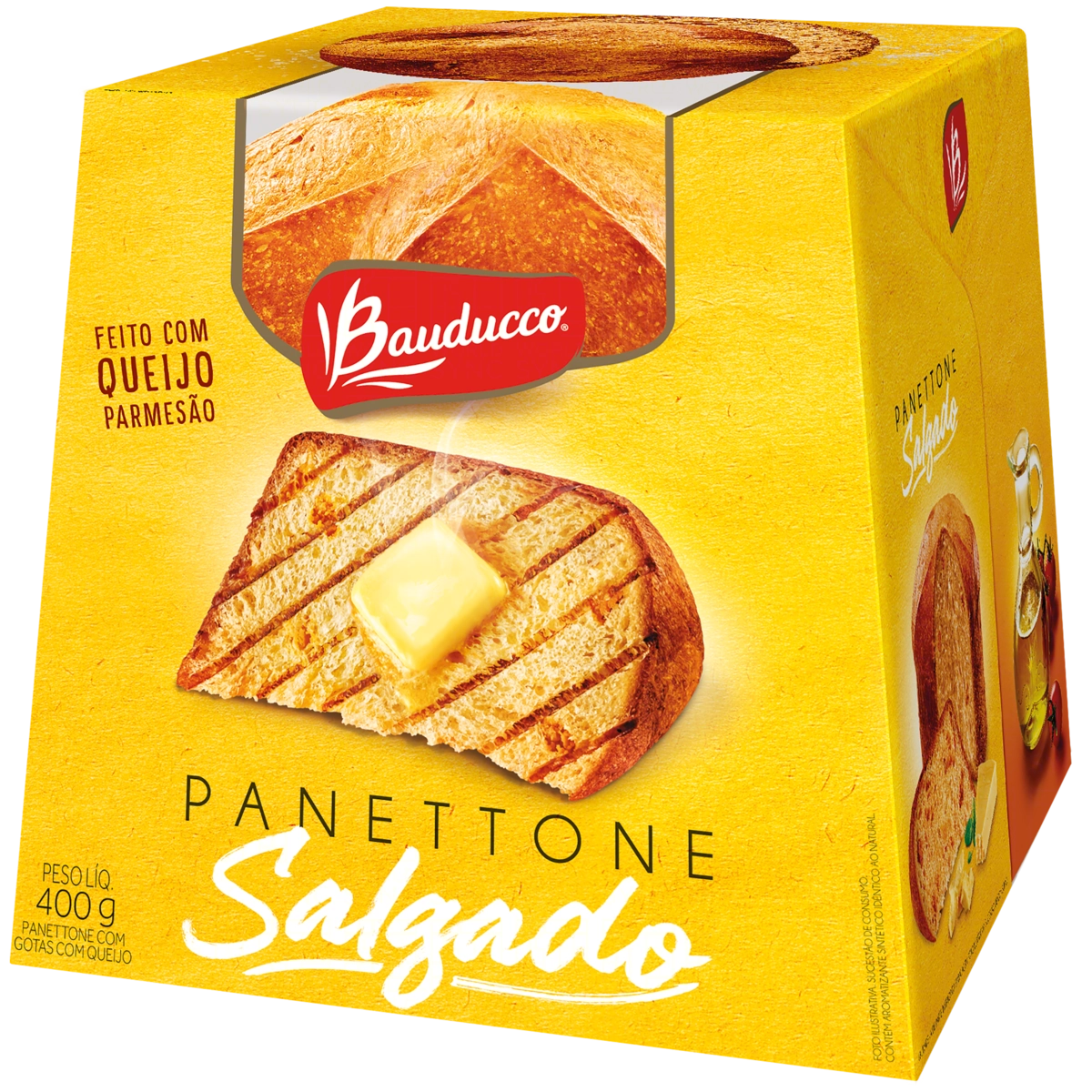 Panettone Gotas com Queijo Bauducco 400g