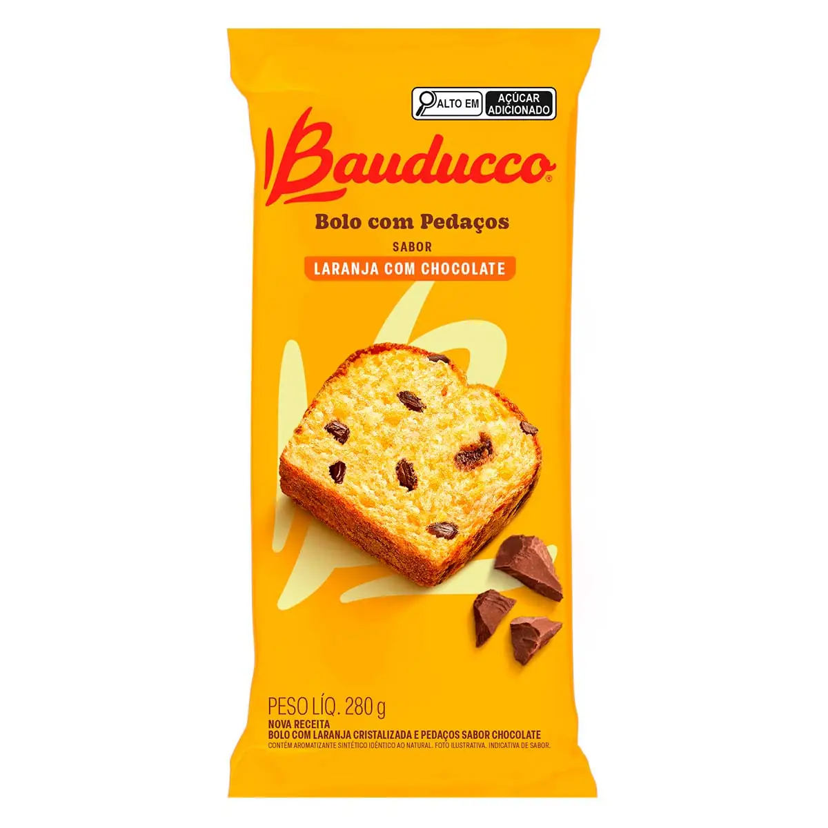 Bolo Sabor Laranja Bauducco 280g