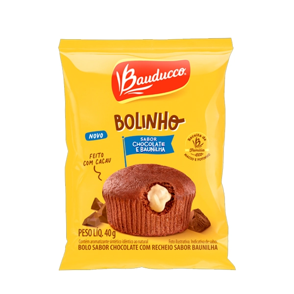 Bolinho Bauducco Baun/choc.40g