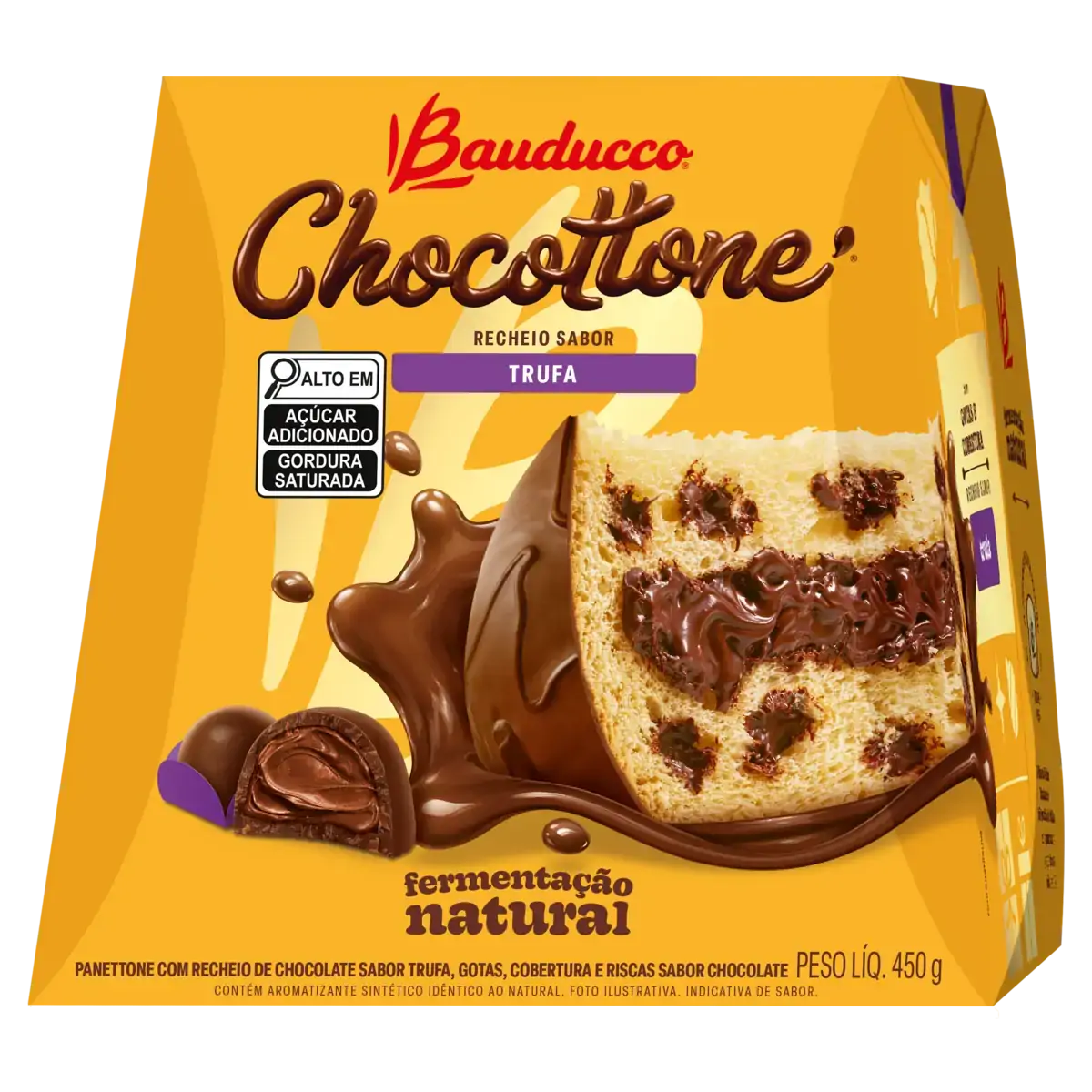 Panettone Bauducco Trufa 450g