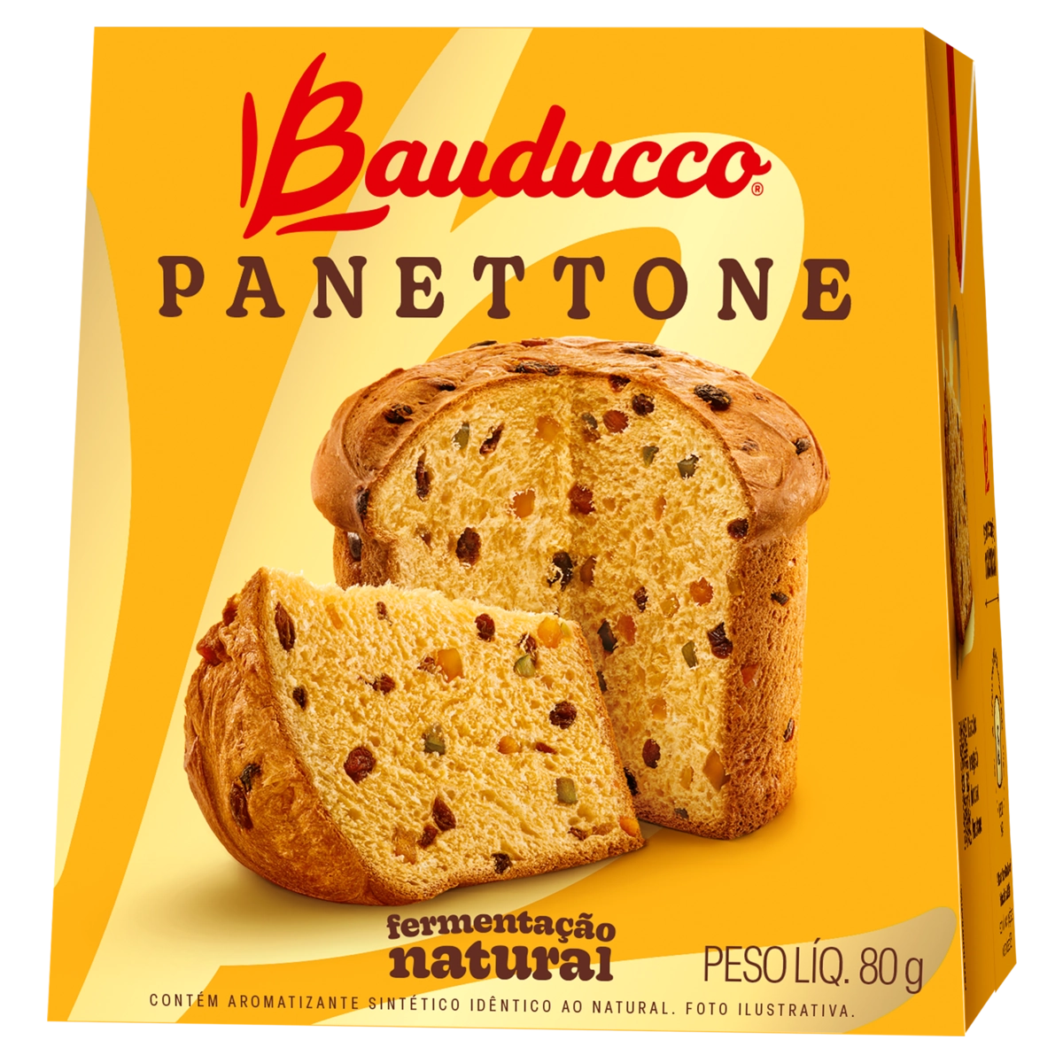 Mini Panettone Bauducco Pacote 80g