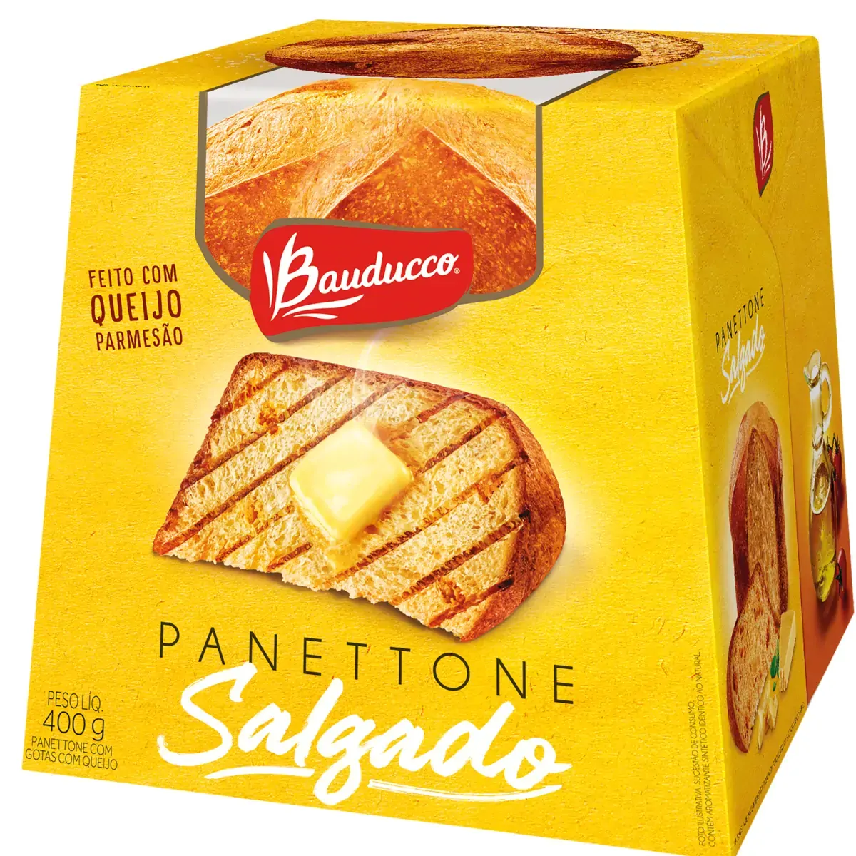 Panettone Gotas com Queijo Bauducco 400g