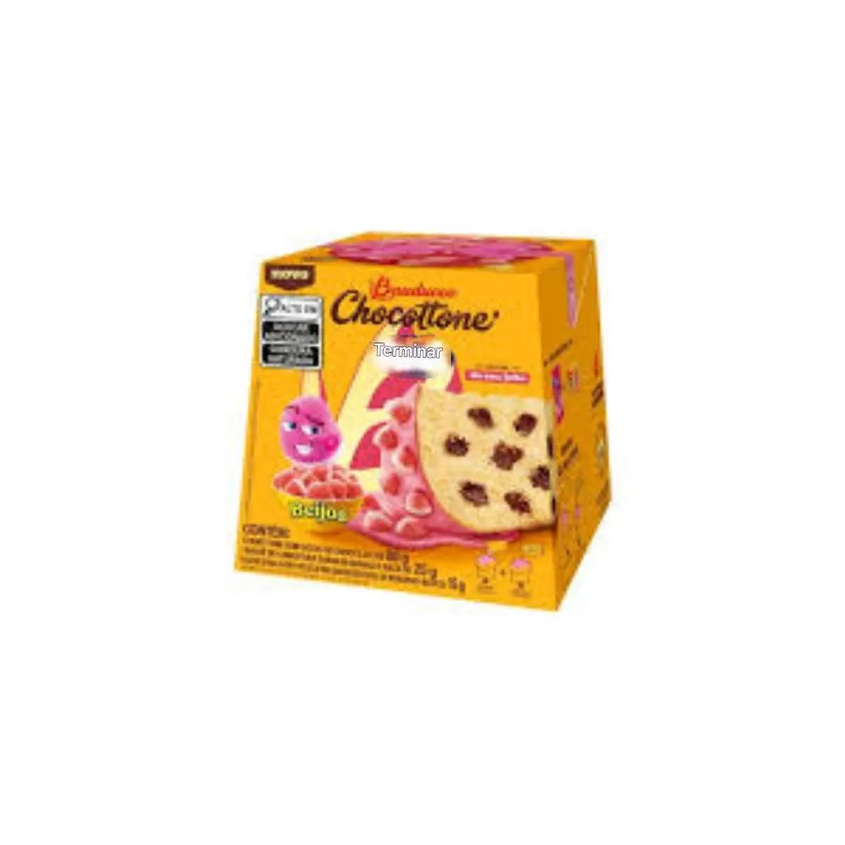Mini Chocottone Bauducco 80g Beijos