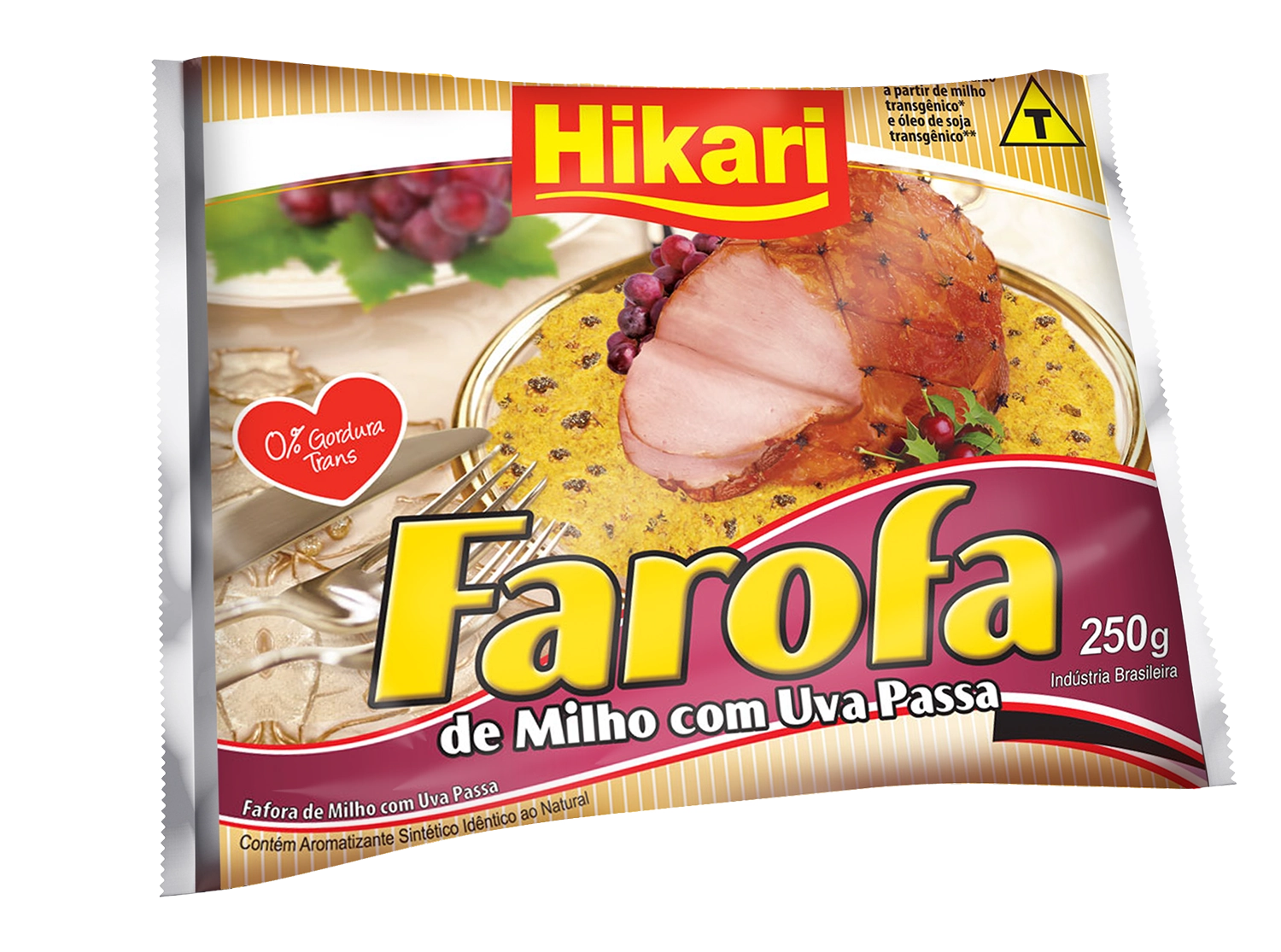 Farofa Hikari Milho C/uv Passa