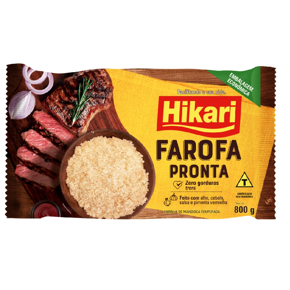 Farofa Mandioca 15x800g