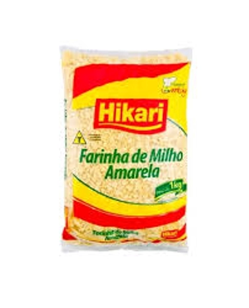 Farinha Milho Hikari Amarela 1kg