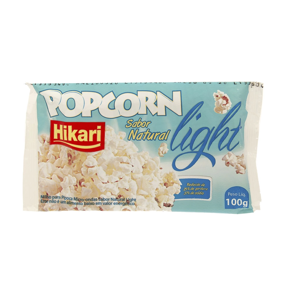 Pop Corn Natural Light 100 Gr