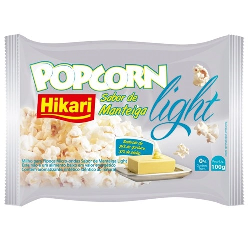 Pipoca Para Micro Hikari Manteiga Light