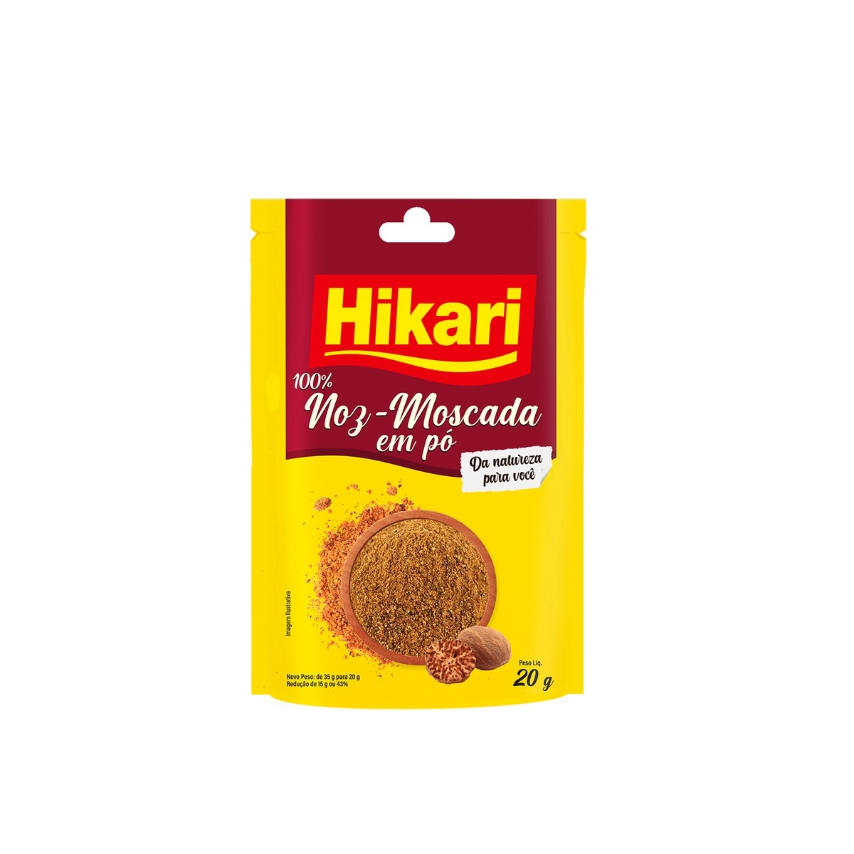 Noz Moscada Em Po Hikari 20g