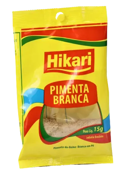 Pimenta Branca Po Hikari 15g