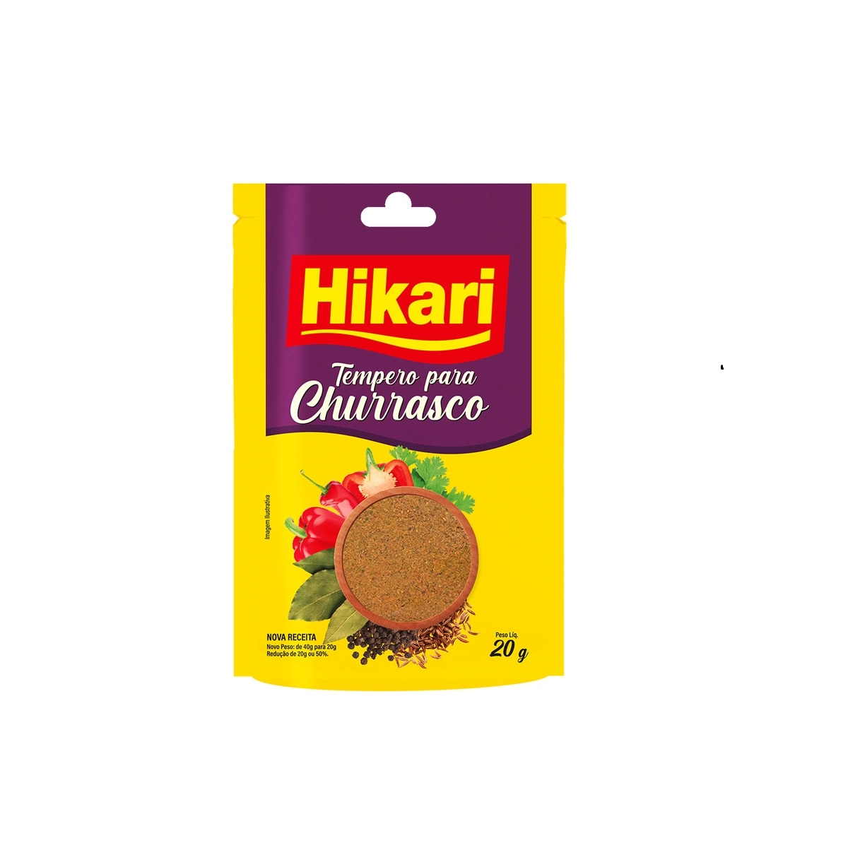 Tempero Churrasco Hikari 20g