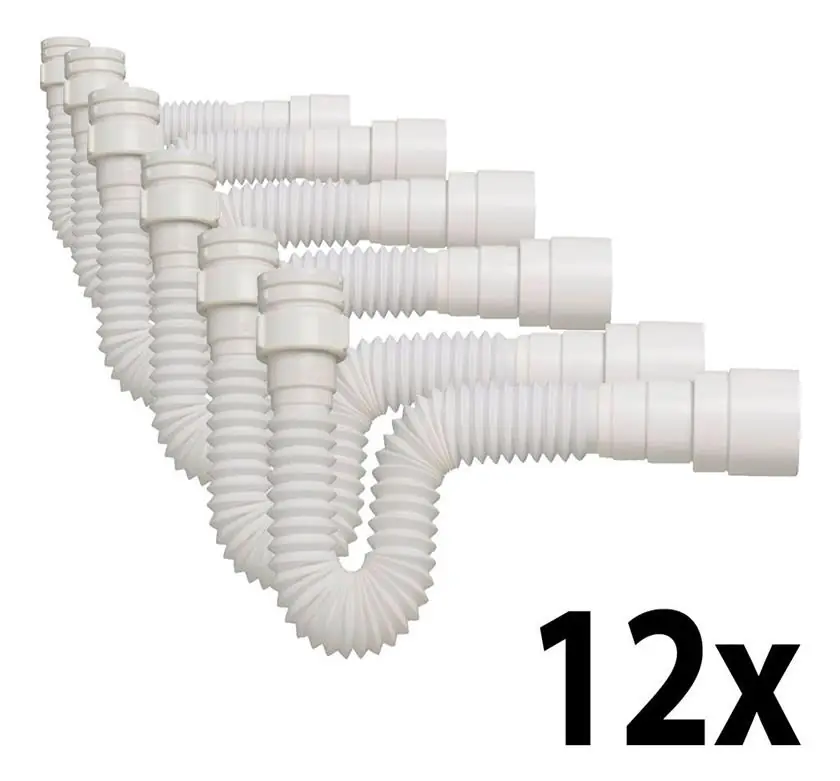 Kit 12 Sifão Multiuso P/ Pia/lavatório/tanque 66cm Tigre
