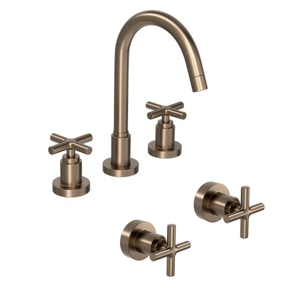 Kit Misturador E 02 Acabamentos Duna Corten Matte Deca