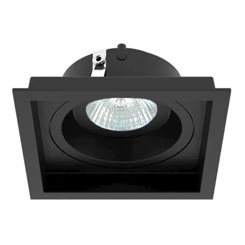 Spot Embutir Recuado Orientavel Mr16 Gu10 Interlight Il4716 Cor Preto
