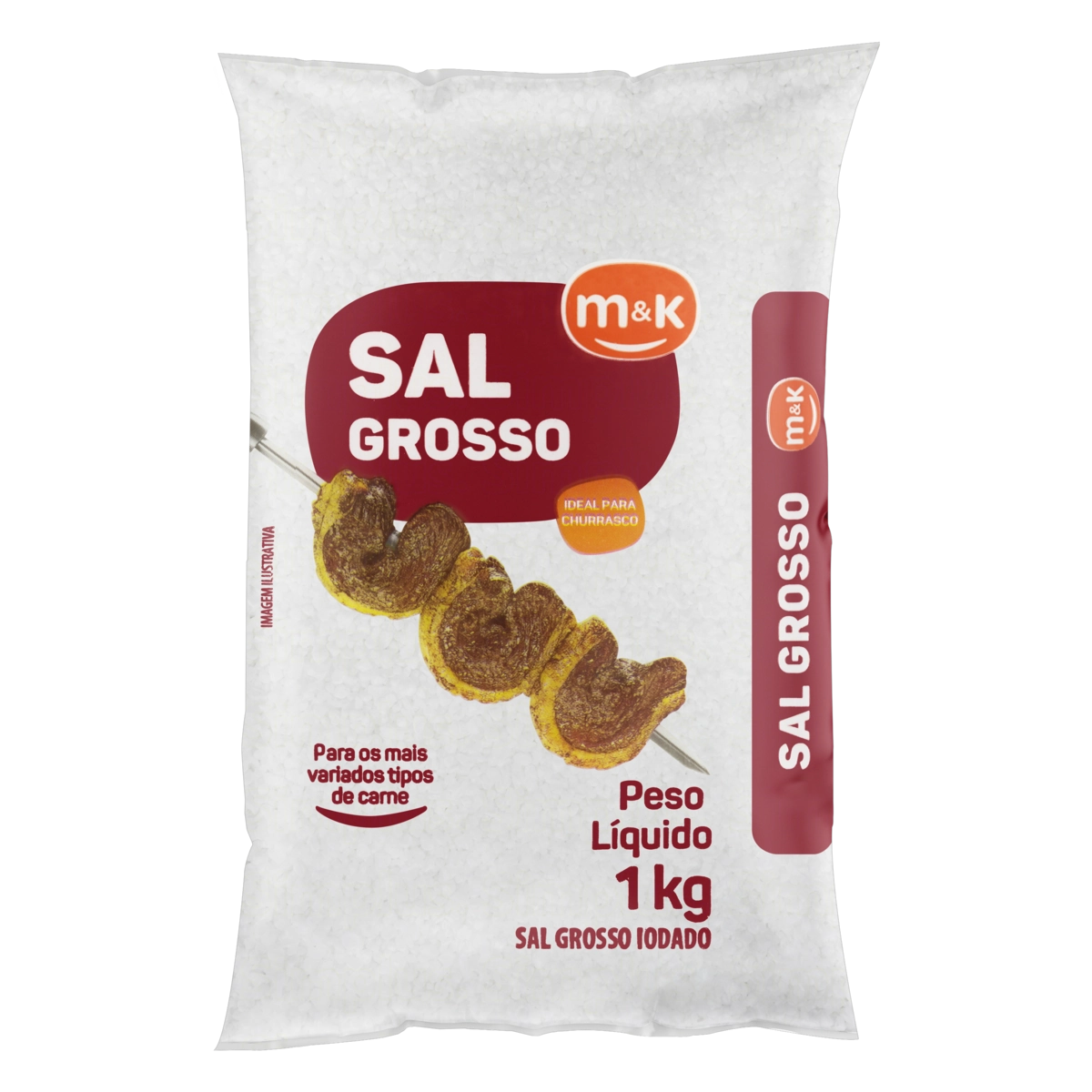 Sal Grosso M K Pacote 1kg