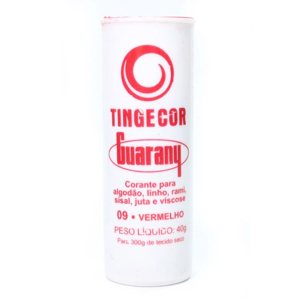 Corante Guarany Tingecor Vermelho