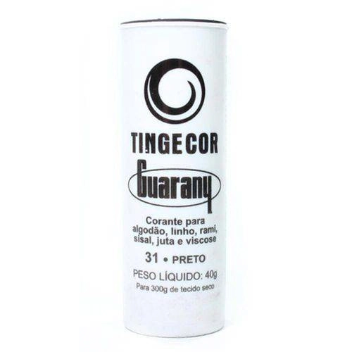 Corante Guarany Tingecor Preto