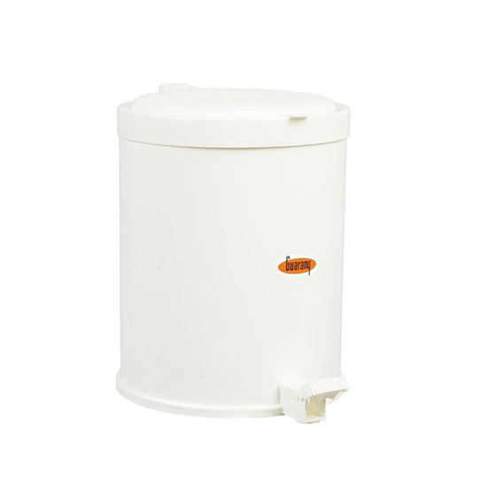 Lixeira Guarany Plastica Branca