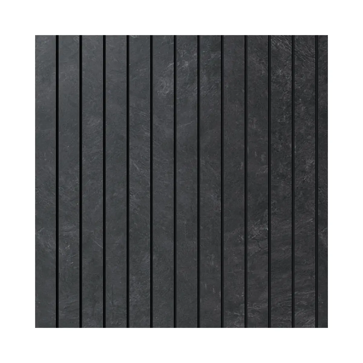 Painel Ripado Laminado Eva Autocolante 10cm Linha Urban Plus Black | Valor Do Metro