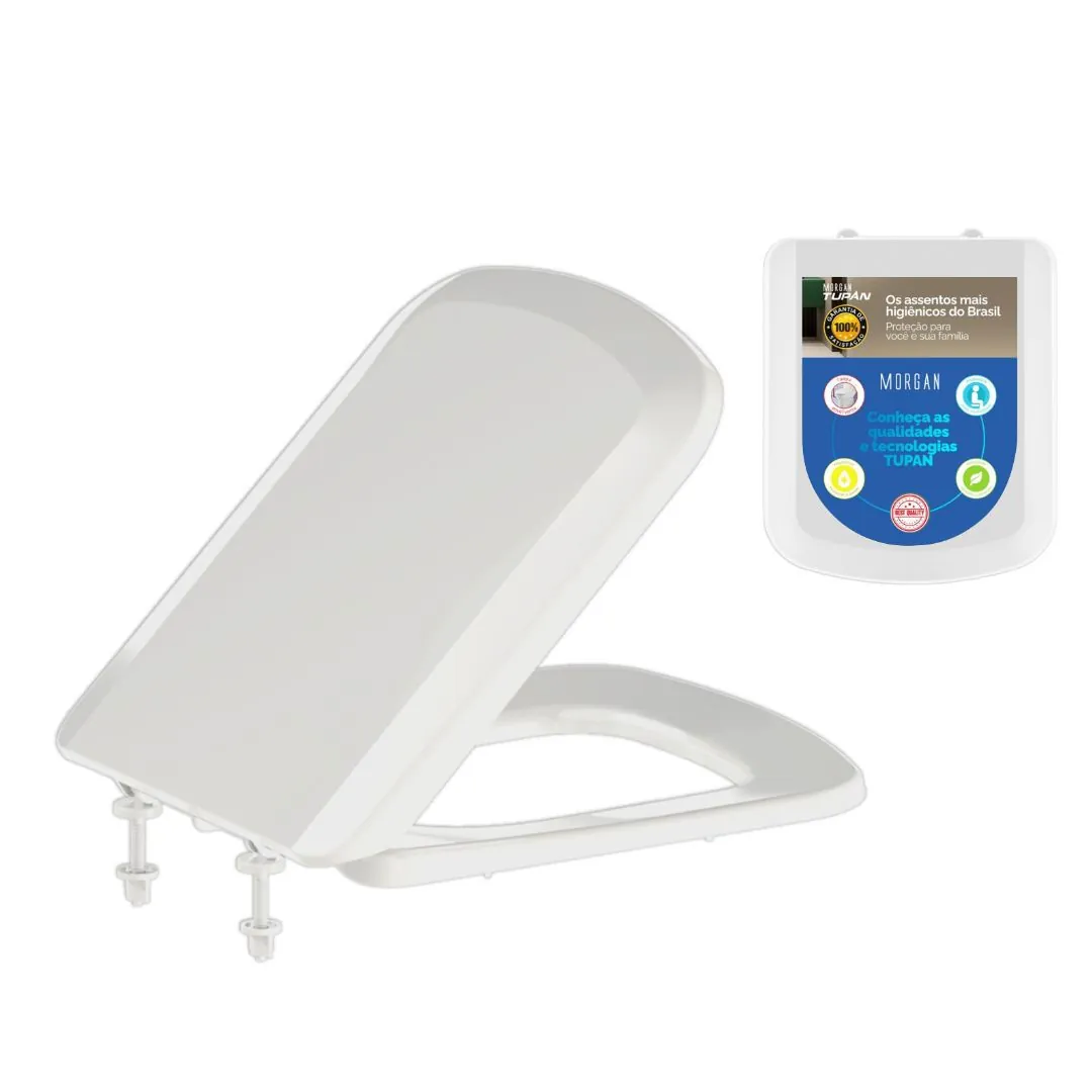 Assento Sanitario Tampa Fiori Lirio Branco Tupan Pp