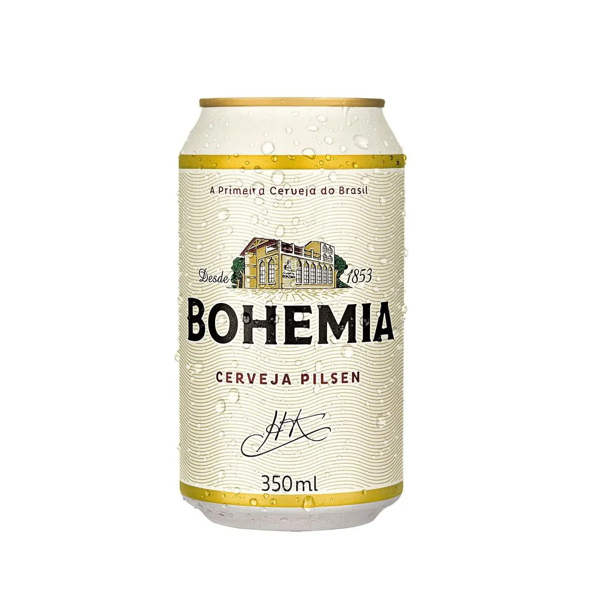 Cerveja Bohemia Puro Malte 350ml Lata