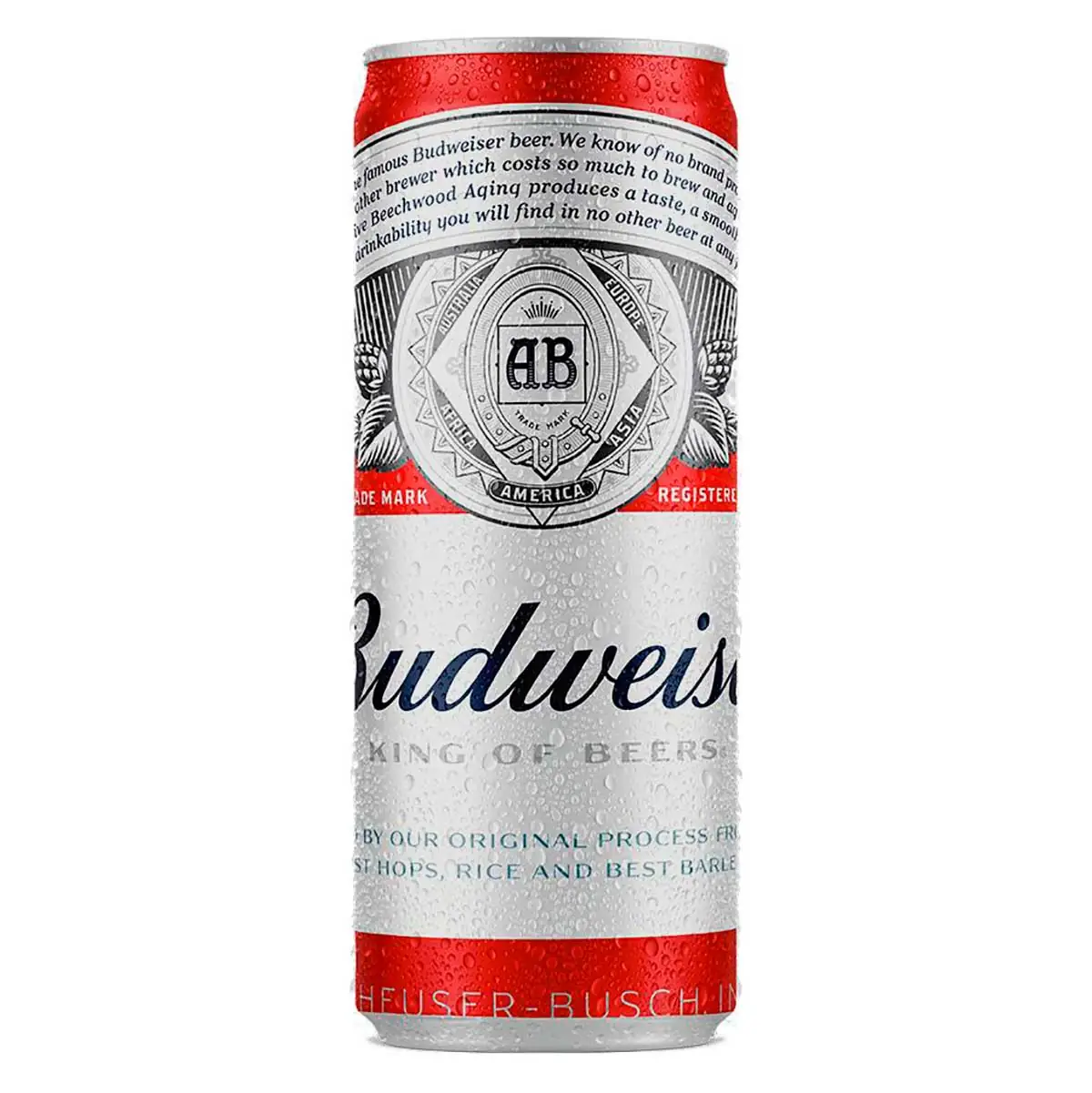 Cerveja Budweiser American Lager 350ml Lata