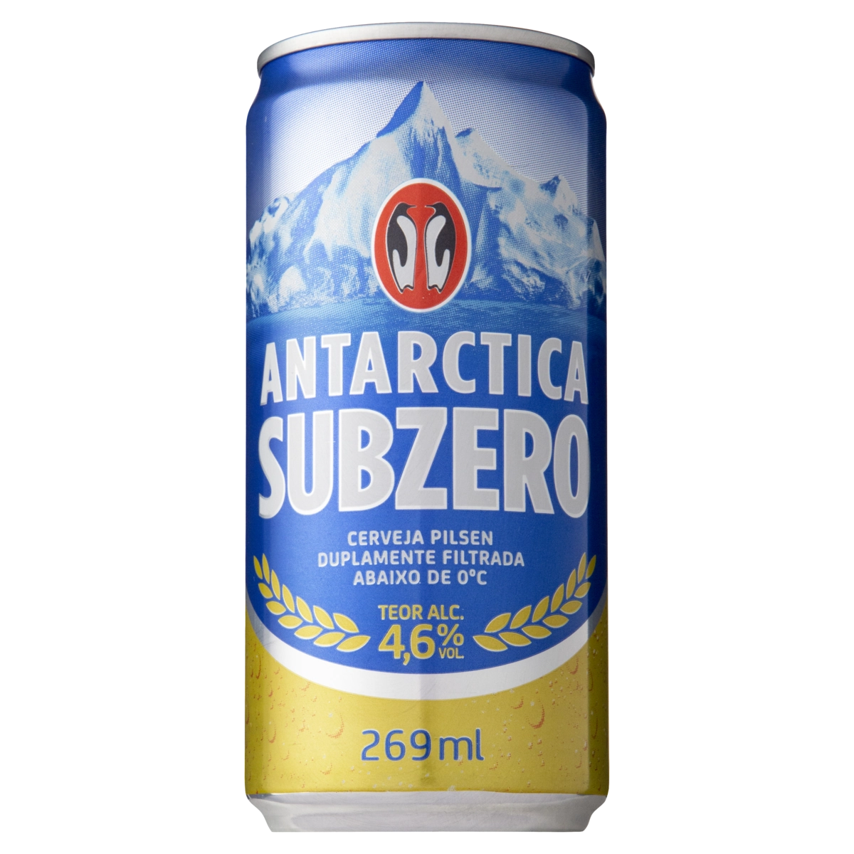 Cerveja Pilsen Antarctica Subzero Lata 269ml