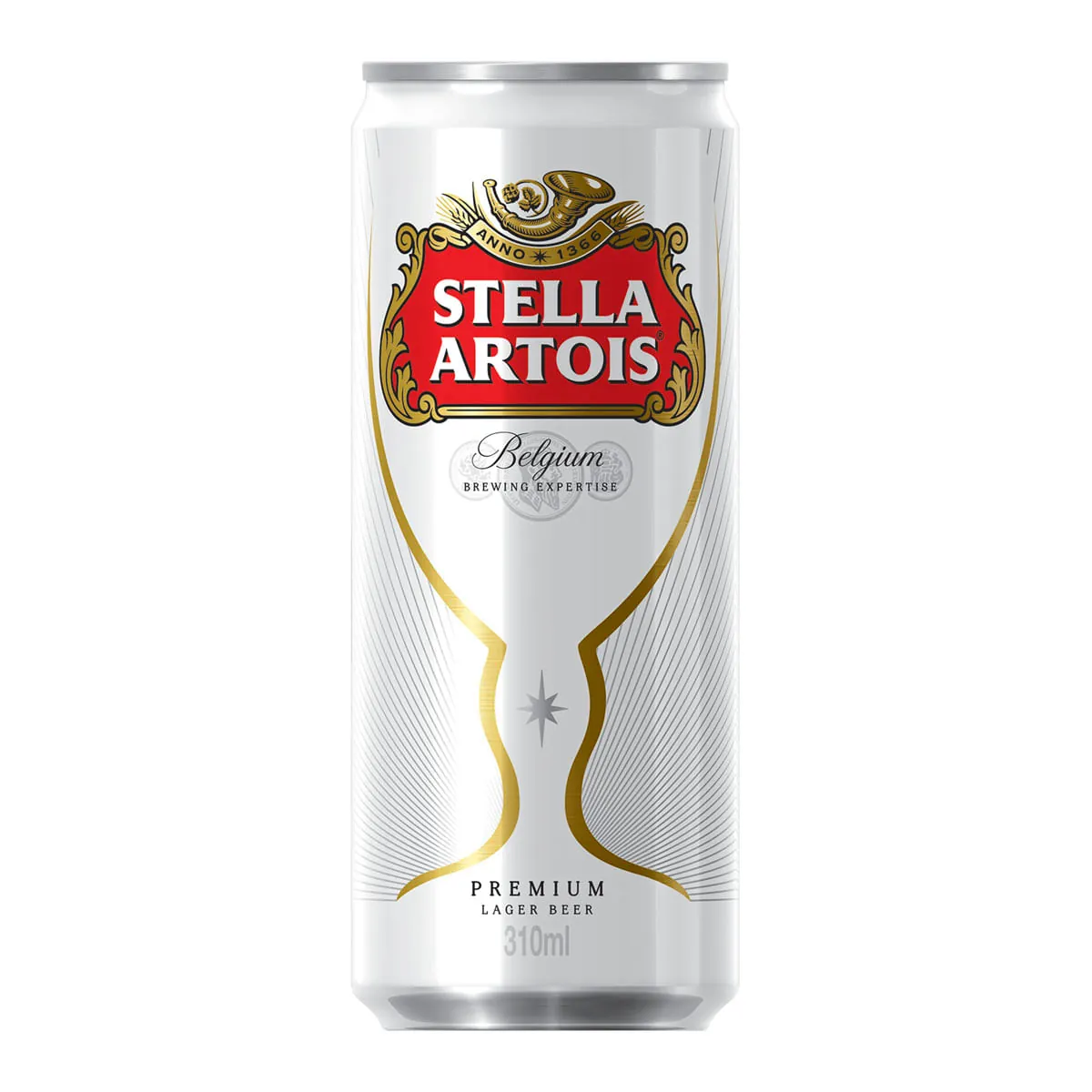 Cerveja Stella Artois Puro Malte 310ml Lata
