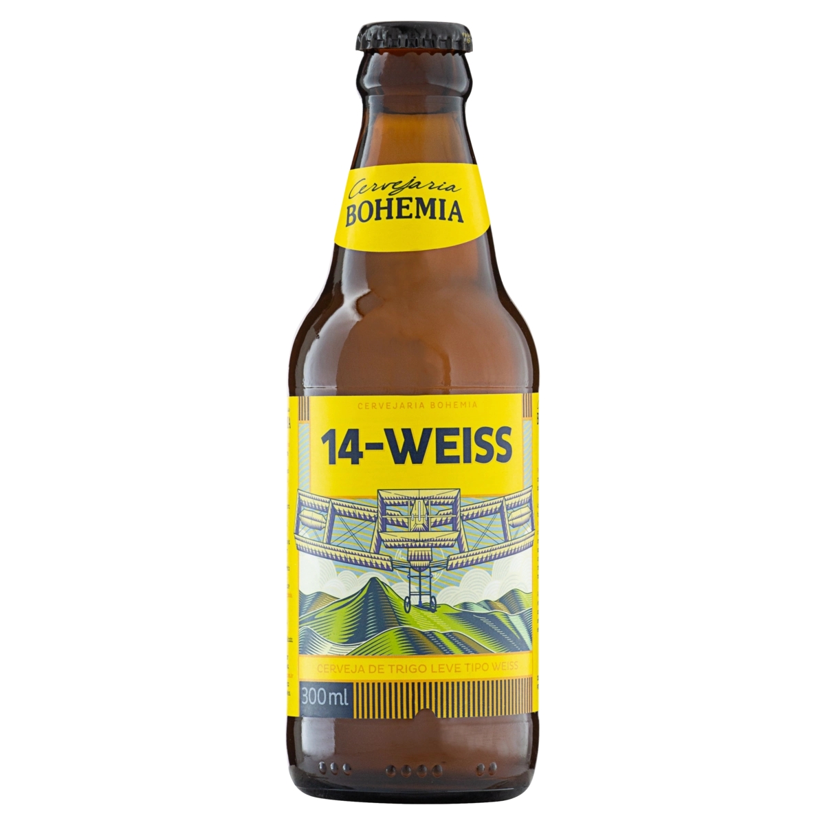 Cerveja Weiss Bohemia Garrafa 300ml