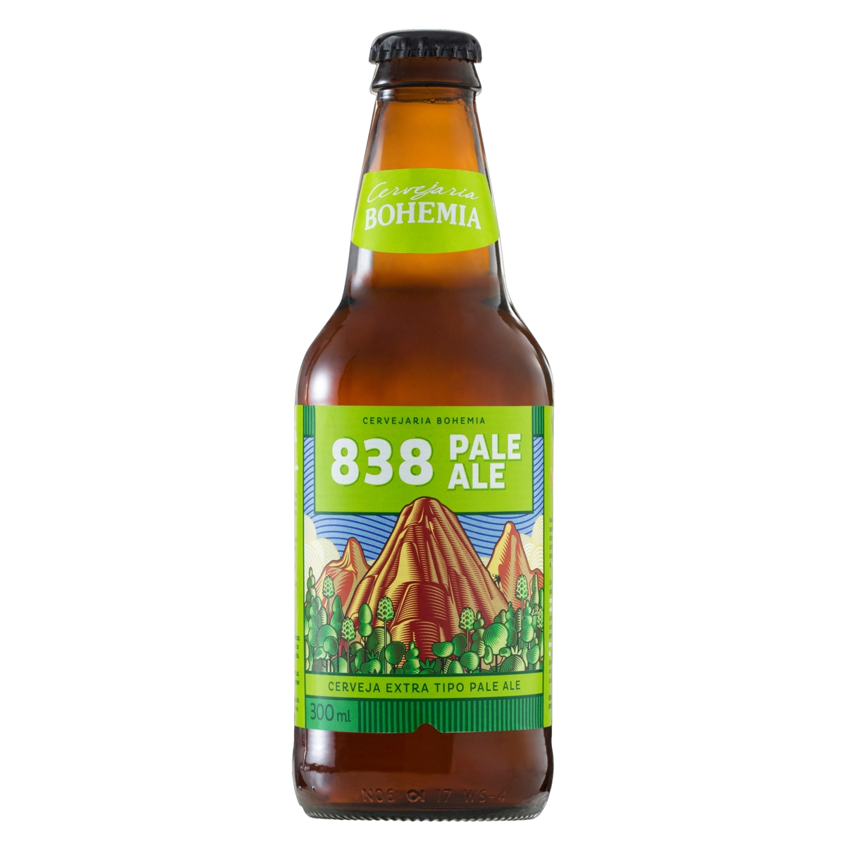 Cerveja Pale Ale 838 Bohemia Garrafa 300ml