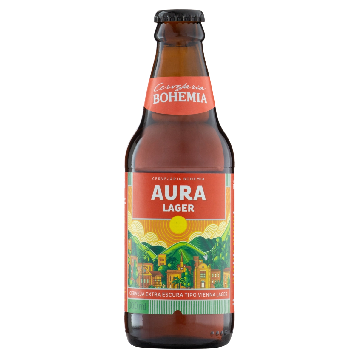Bohemia Aura Lager One Way 300ml Cx C/12