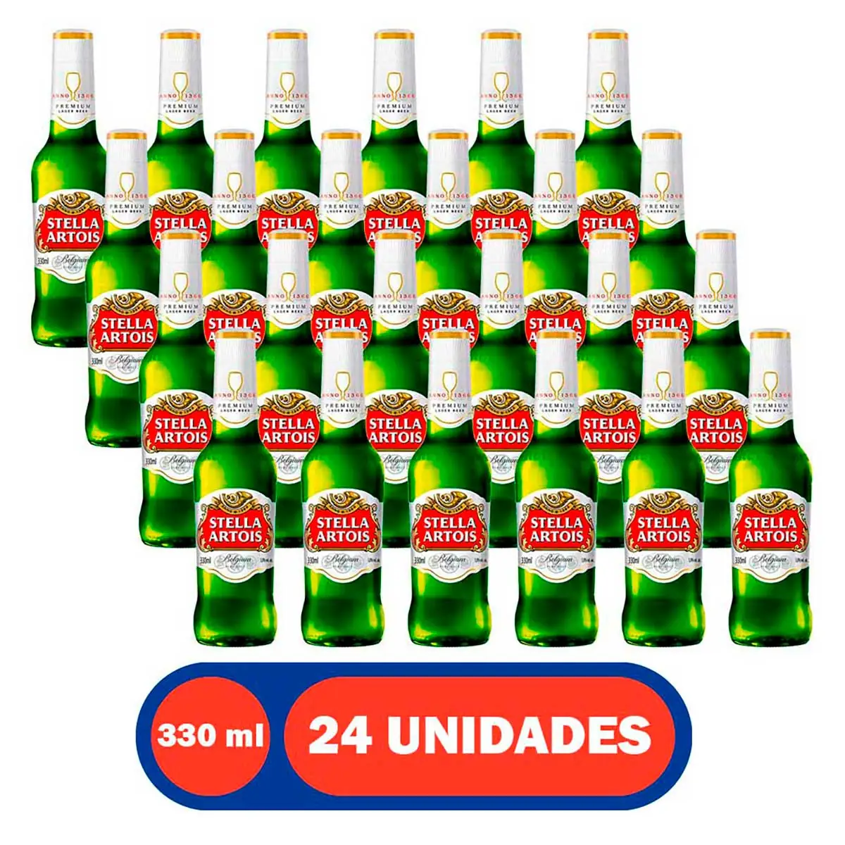 Cerveja STELLA ARTOIS 330 ml Long Neck