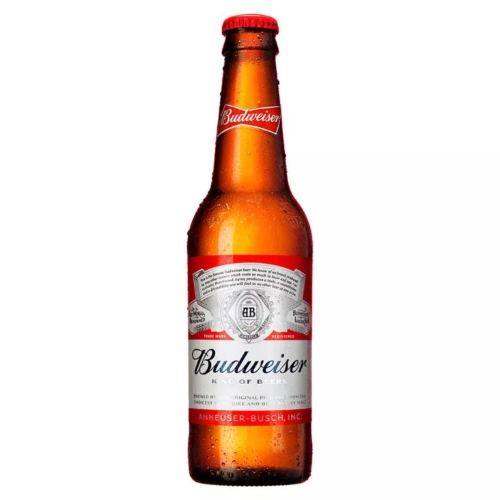 Cerveja Budweiser Lata 410ml C/ 12 Unidades