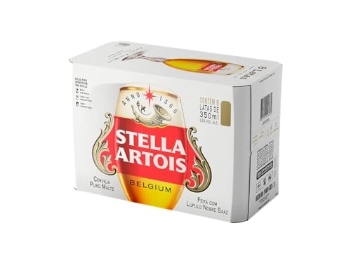 Cerveja Lager Premium Stella Artois Lata 350ml
