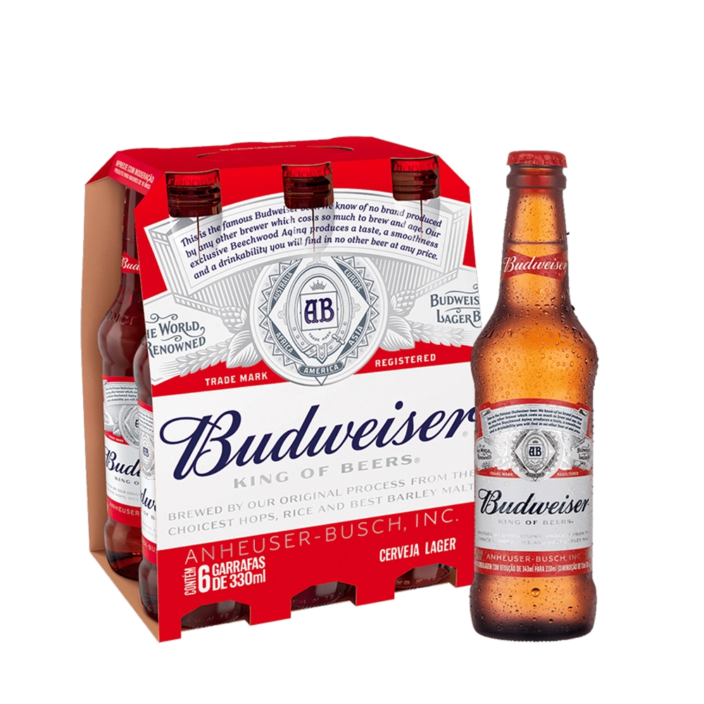 Cerv Budweiser Gfa C/6 330ml