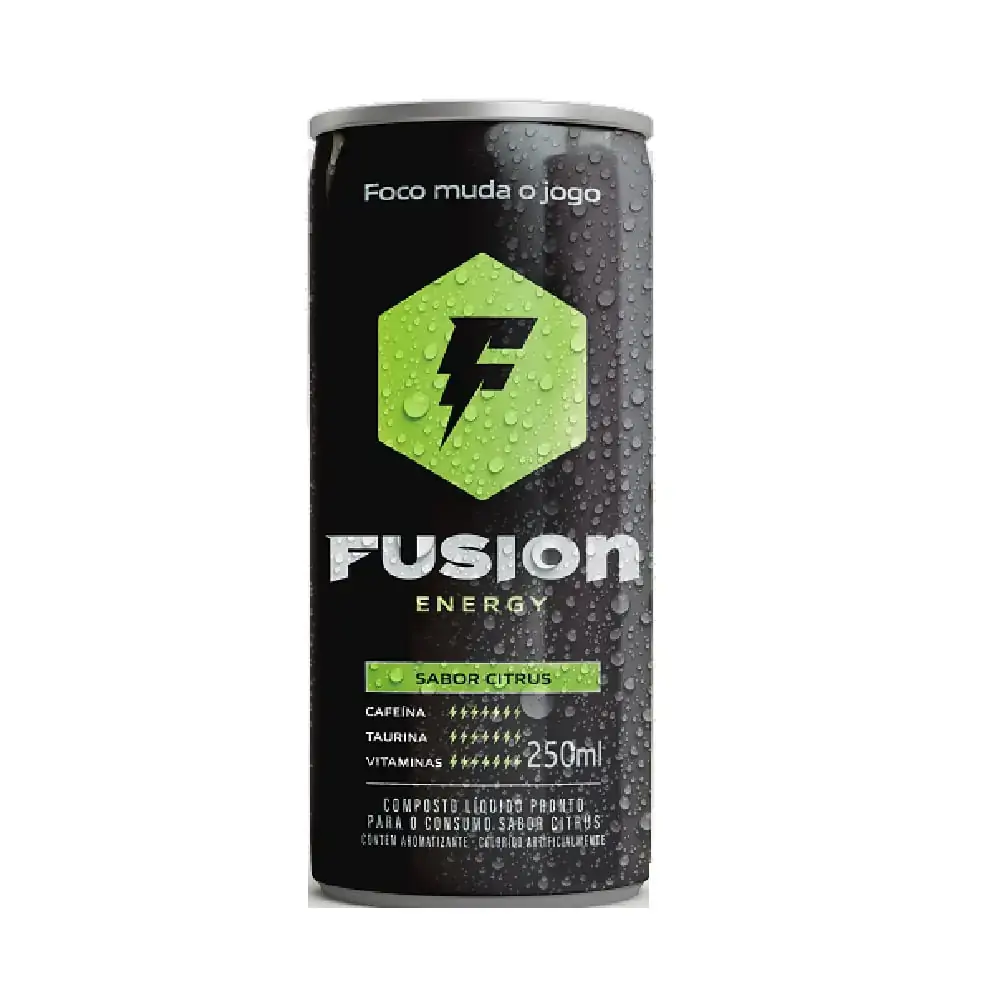 Fusion Citrus Lata 250ml Cx Cartao C/8