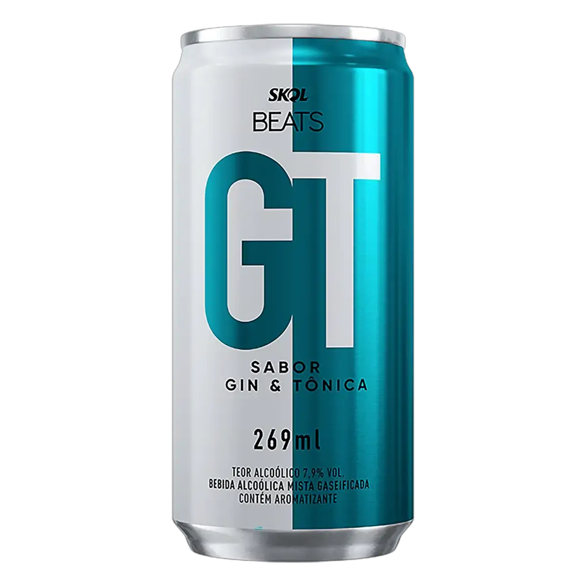 Bebida Mista Alcoólica Gin Tônica Skol Beats Gt Lata 269ml