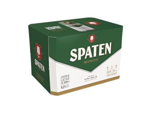 Cerveja Munich Helles Puro Malte Spaten Lata 350ml