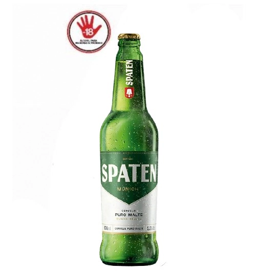 Cerveja Munich Helles Puro Malte Spaten Garrafa 600ml