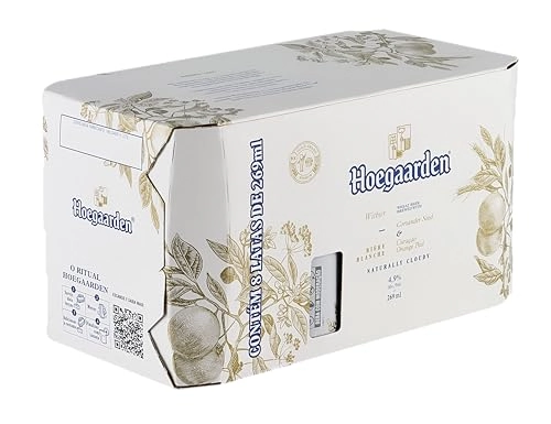 Cerveja Witbier Semente De Coentro Casca De Laranja Hoegaarden Lata 269ml