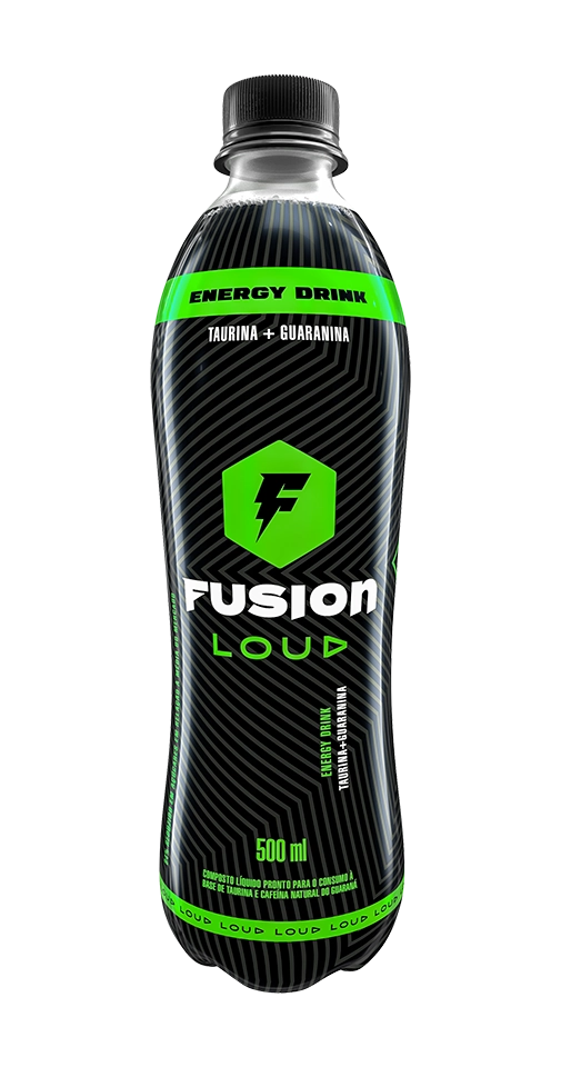 Energético Fusion Loud Garrafa 500ml