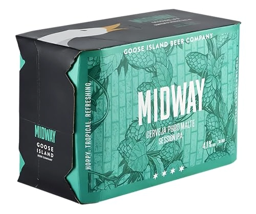 Cerveja Session Ipa Puro Malte Midway Goose Island Lata 350ml