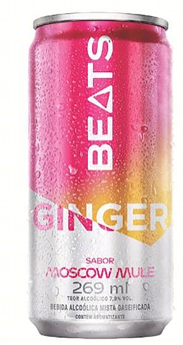 Drink Pronto Beats Ginger sabor Moscow Mule 269ml Lata