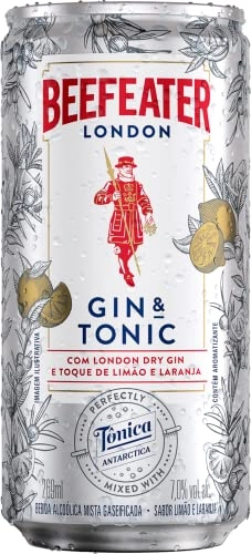 Gin Tônica London Limão E Laranja Beefeater Lata 269ml
